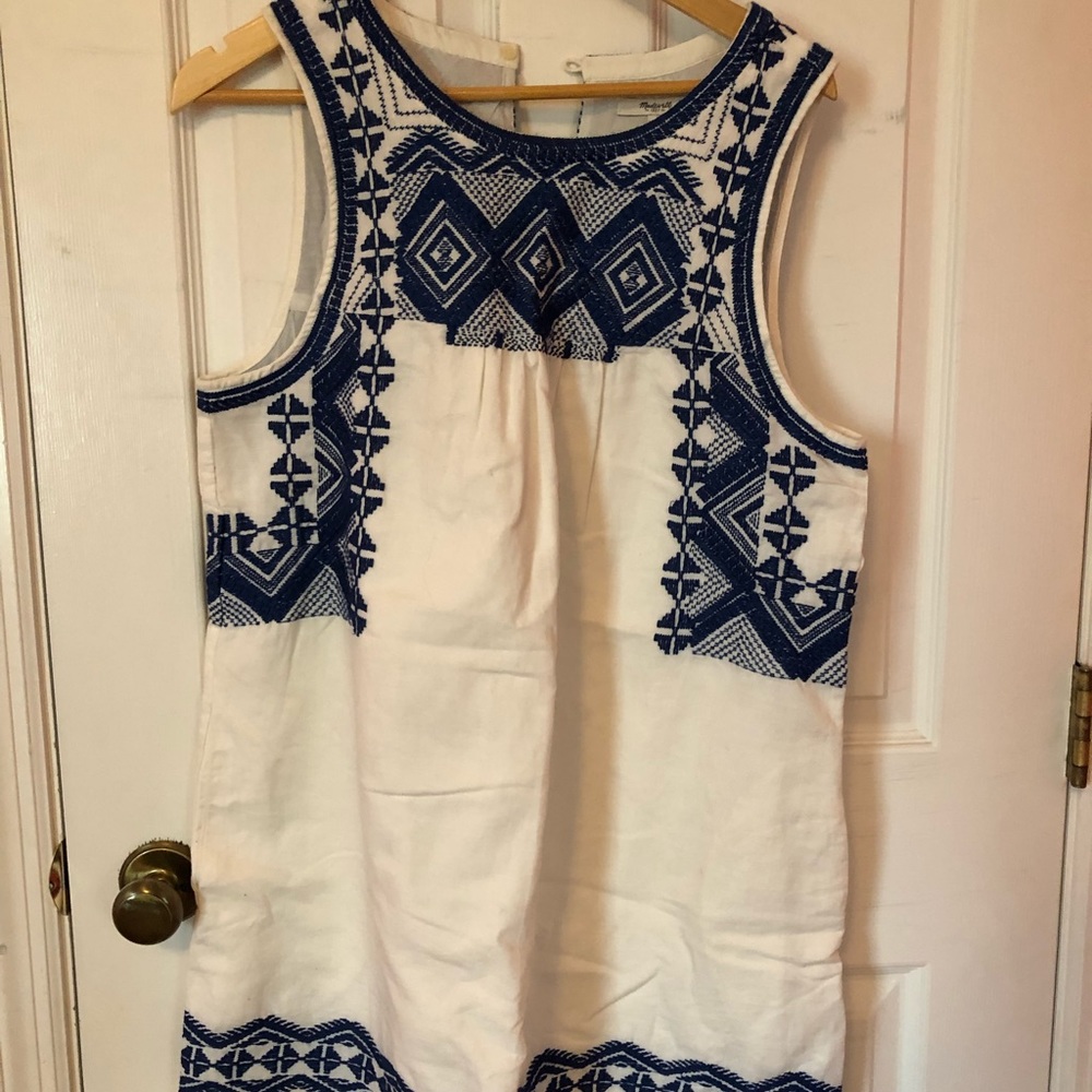 Madewell Embroidered Dress